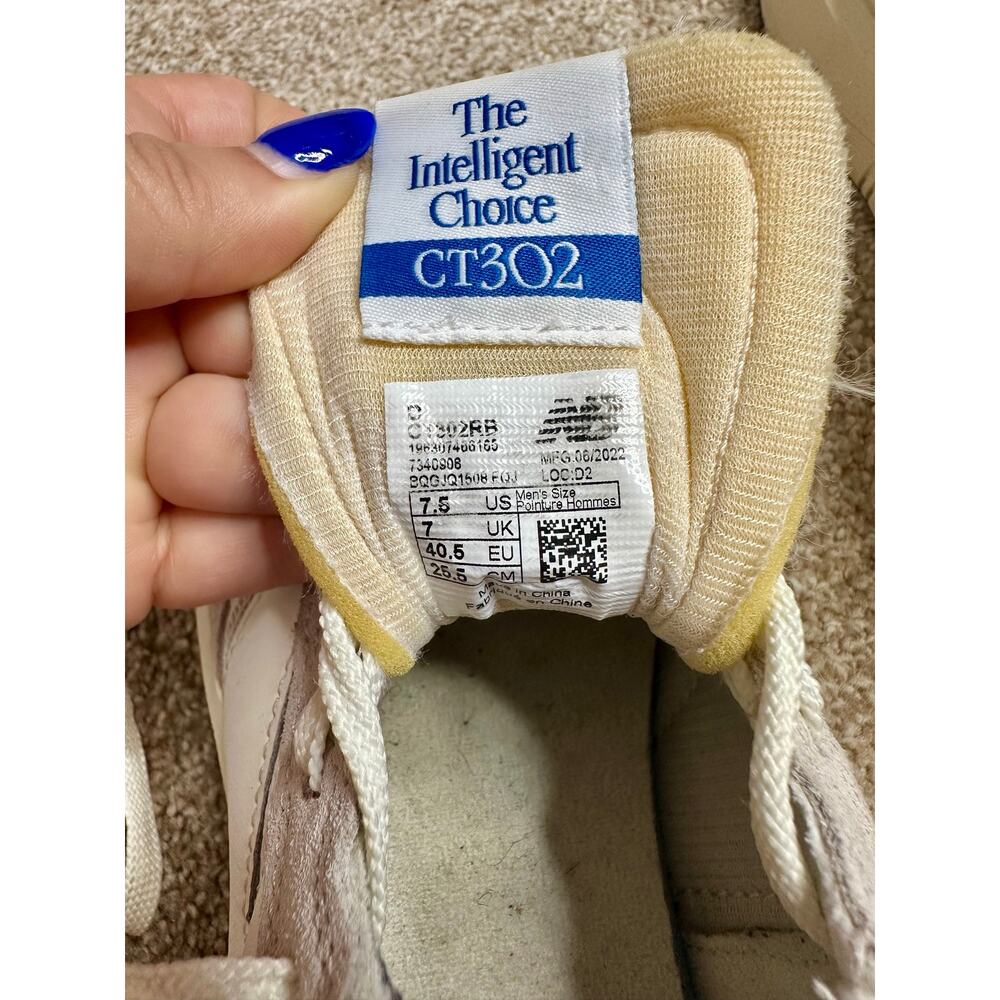 New Balance CT302 Platform Sneakers In Sea Salt Mens 7.5 Women’s 9/9.5 - Picture 6 of 6